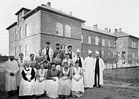 Fra hospitalet ca. år 1903
